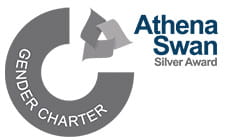 Athena Swan silver award logo.