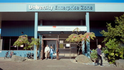 University Enterprise Zone from the outside