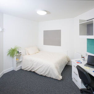 Example of typical accommodation for students on a placement.