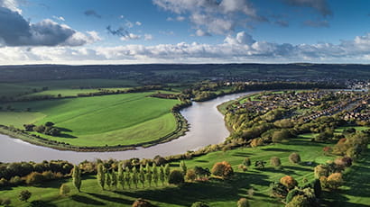 The River Severn wends its way through open countryside Adobe Stock image under licence