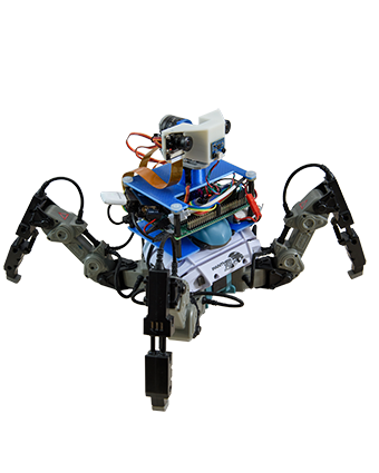 Robot with three legs