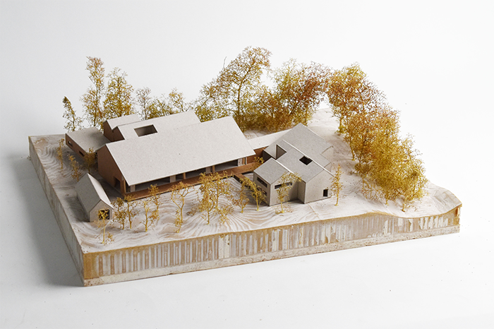 'MATTER' 1:200 model in context by Robert Walsh.