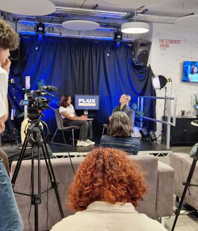 Degree Show live broadcast.