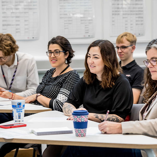 UWE Bristol staff attending a training workshop