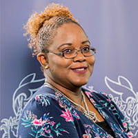 Portrait image of Domini Harewood, Independent member on the UWE Bristol Board of Governors.