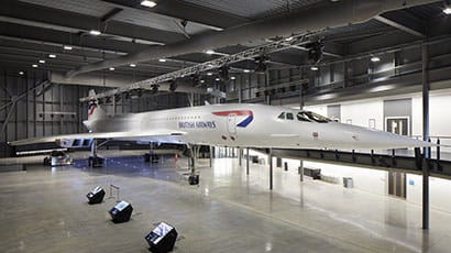 Concorde at Aerospace Bristol.