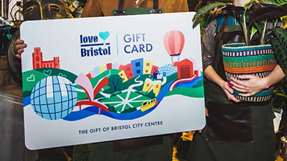 30th anniversary prize draw item from Love Bristol.