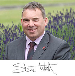 Headshot of UWE Bristol Vice-Chancellor Steve West