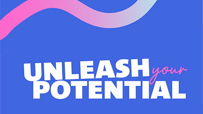 Careers graphic that reads Unleash your potential.