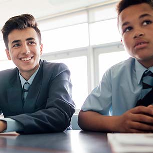 BoxED School children smiling