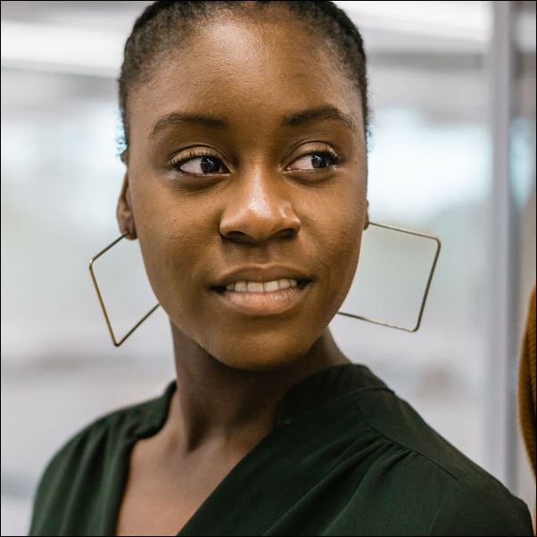 Black female student portrait