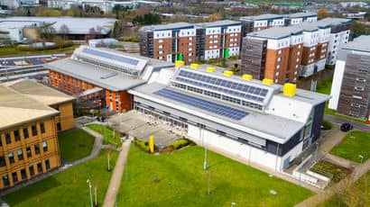 View of UWE Bristol campus