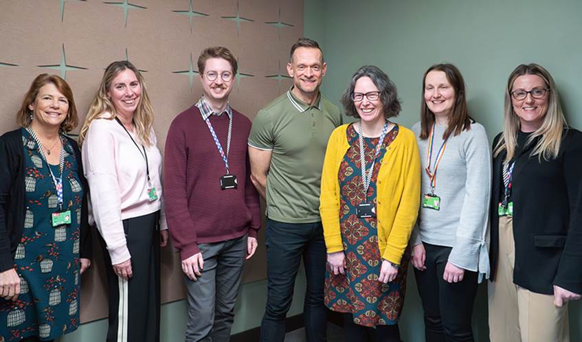 A group photo of the Widening Access team UWE Bristol.