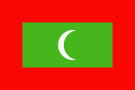 Flag of the Maldives