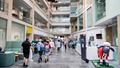 Open Day visitors inside X Block on Frenchay Campus