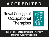 Royal College of Occupational Therapists (RCOT) logo