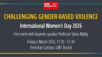 Challenging gender-based violence event poster