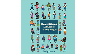 Cover of a book on disability by emily ladau