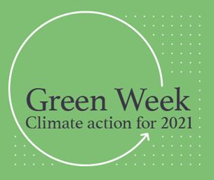 Green Week logo.