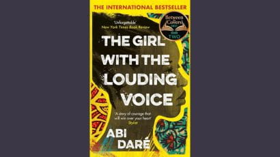 The girl with the louding voice by Abi Daré book cover