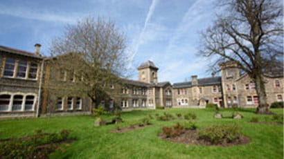 A view of the garden in Glenside Campus