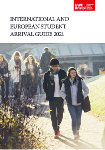 The cover of the International and European Arrival Guide 2021