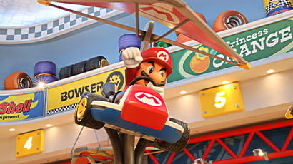 Mario Kart game