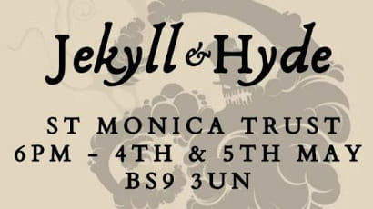 Jekyll and Hyde event graphic poster