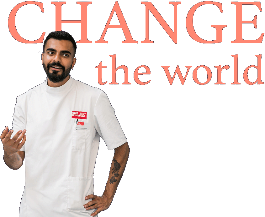 Change the world - Health professions student