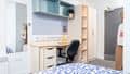 Purdown view bedroom with desk