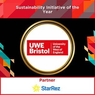 Sustainability initiative award badge