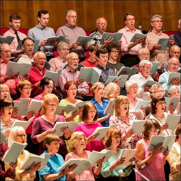 UWE Singers singing 