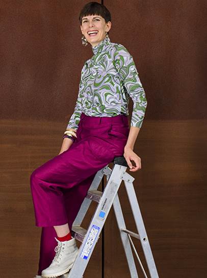 Headshot of artist Alice Channer.