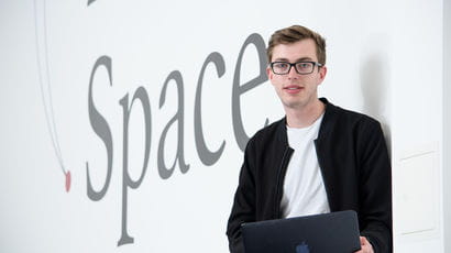 Tom Woollard a resident at Launch Space