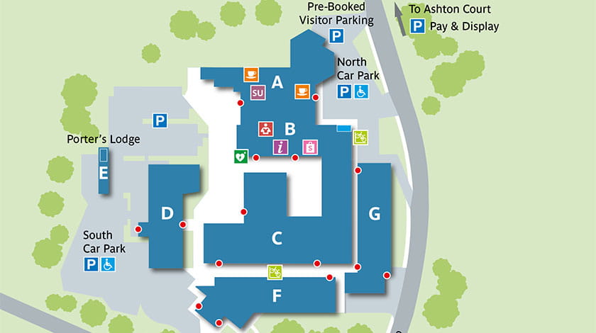 Bower Ashton map.