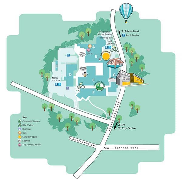 Social spaces - Campus and facilities | UWE Bristol