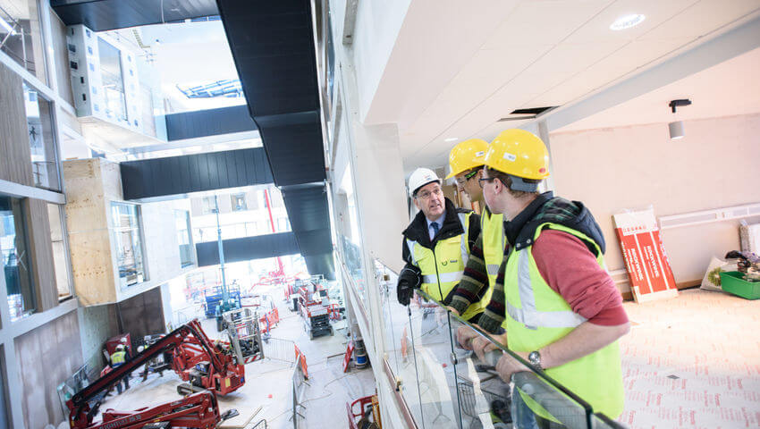 Construction of the Bristol Business School