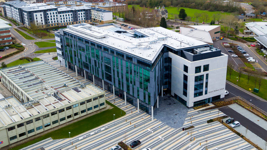 Bristol Business School from above