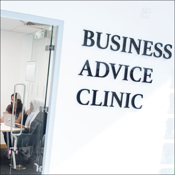 Business Advice Clinic entrance