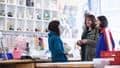 Students in a design studio