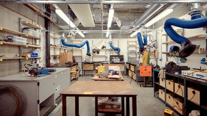 The fabrication facilities at Bower Ashton