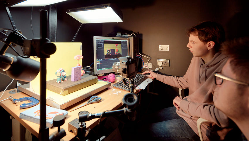 Animation studios - Campus and facilities | UWE Bristol