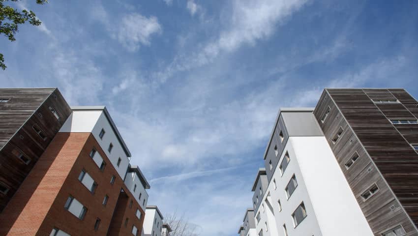 Frenchay student accommodation blocks