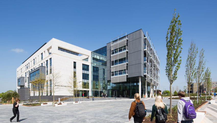 Business and Law building on Frenchay Campus
