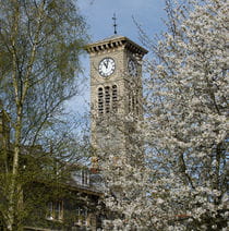 The clocktower on Glenside Campus