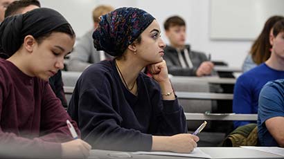 Group of students in a lecture