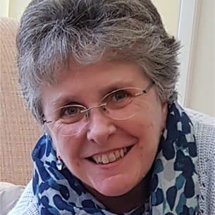 Photo of Associate Chaplain Debbie Wright.