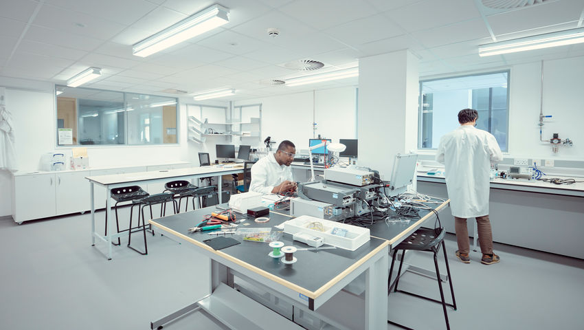 Equipment at the Health Tech Hub facility on Frenchay Campus.