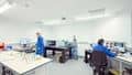 Researchers at the Health Tech Hub facility on Frenchay Campus.