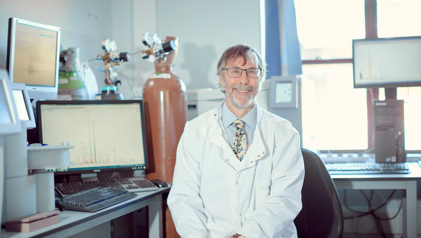 A researcher at the Health Tech Hub facility on Frenchay Campus.